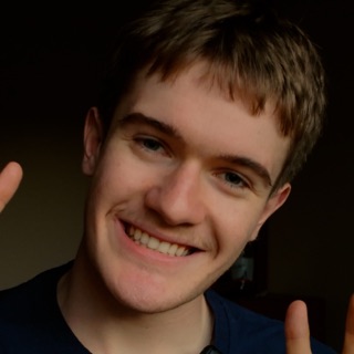 Patrick, smiling